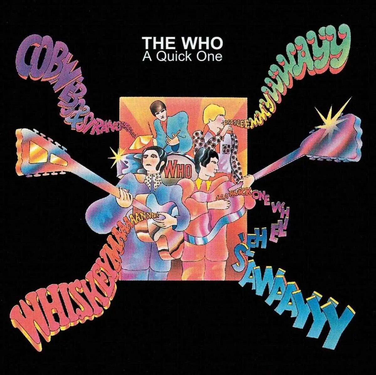 THE WHO - A QUICK ONE (LP) виниловая пластинка