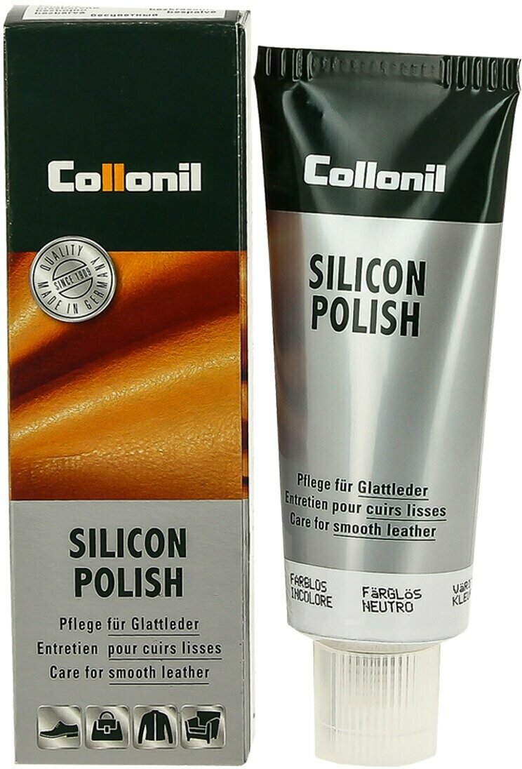 Collonil Крем Silicon Polish для гладкой кожи, 050 нейтральный, 75 мл