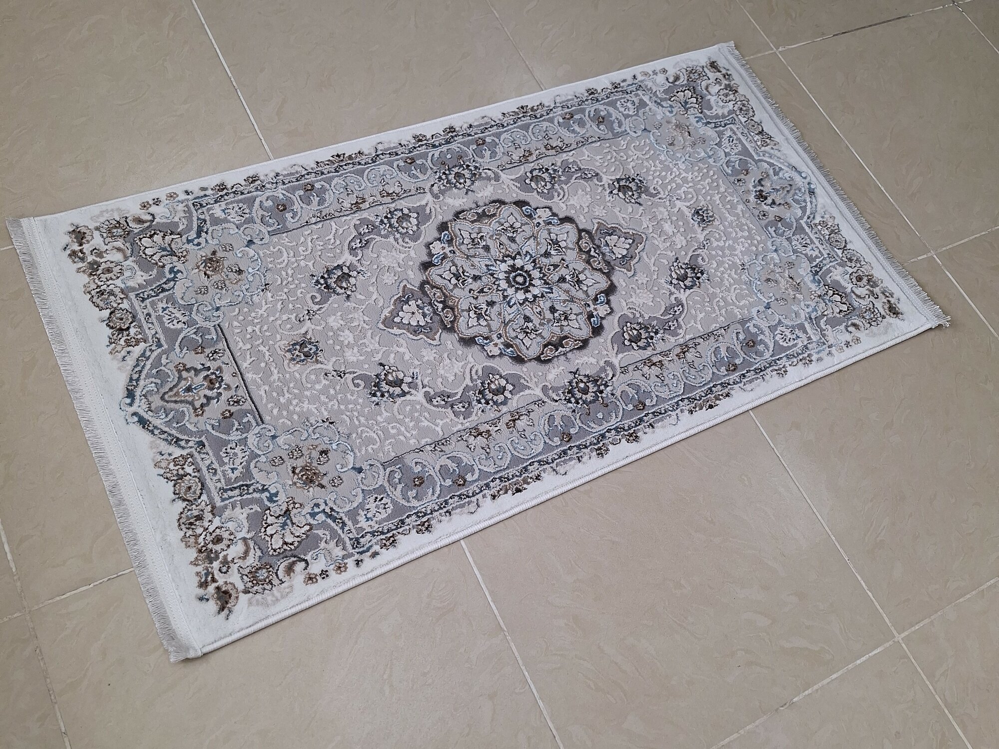 фото Турецкий ковер Cristal 80*150 см, ковер в спальню, ковер в детскую, комнатный ковер, Турция