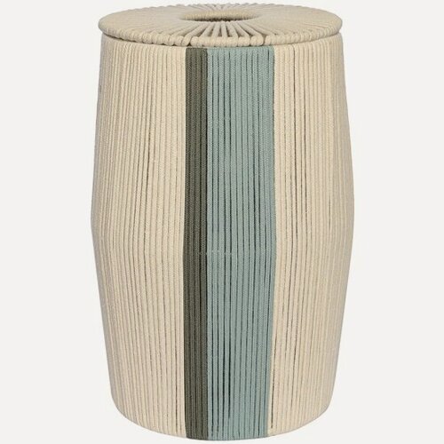 Изображение товара Корзина Tkano плетеная Conga Green из коллекции Ethnic, размер L