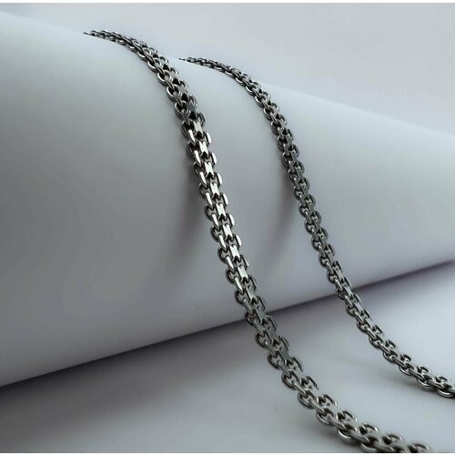 Цепь MINERAL NATION, серебро, 925 проба, длина 40 см, средний вес 2.75 г, , серебристый