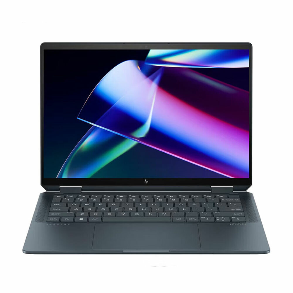 Ноутбук HP Spectre X360 2024, 14" 100%DCI-P3 OLED 2.8K, U7-155H, 32ГБ/2ТБ, Русская клавиатура, Синий