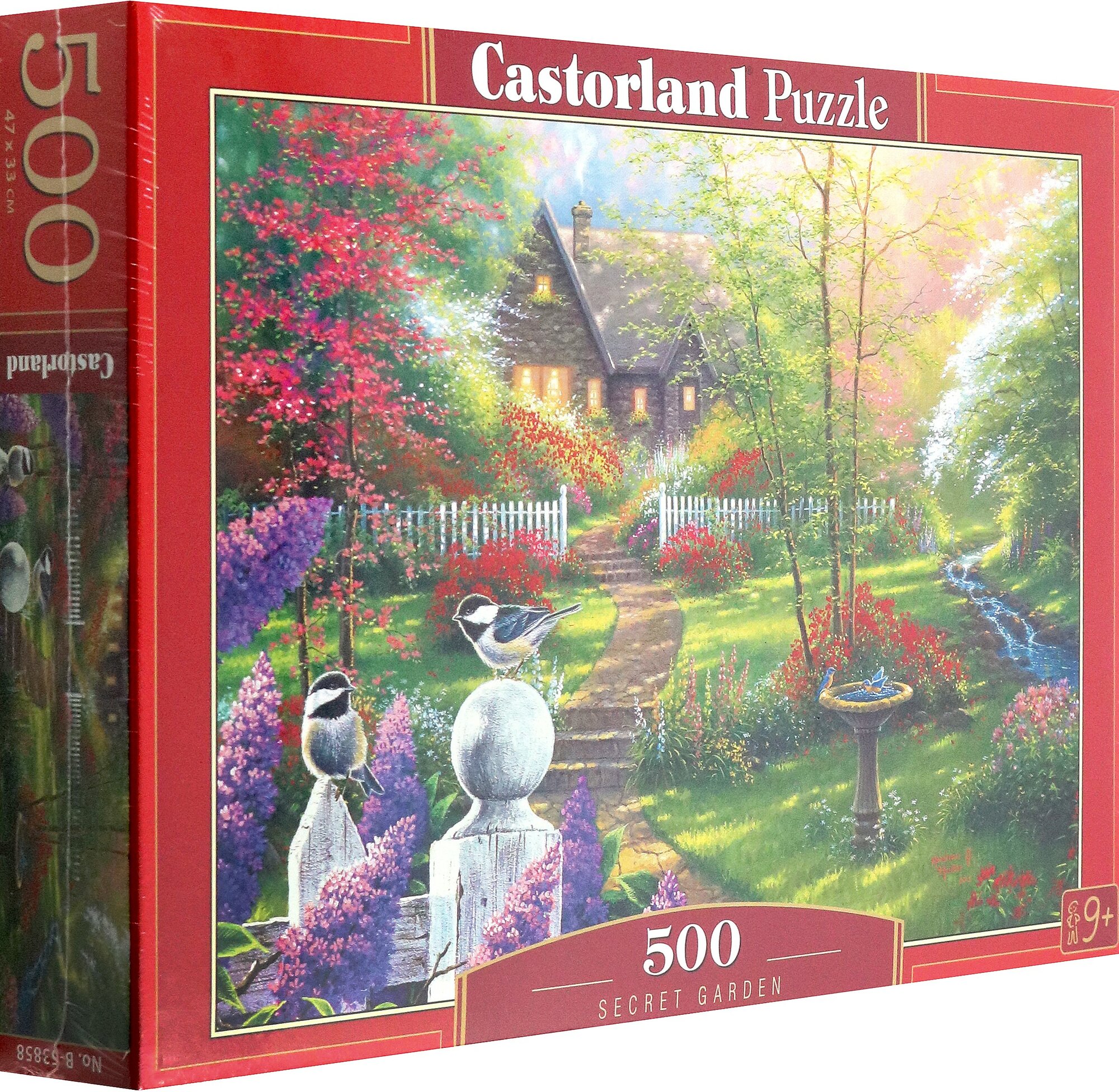 Пазл Таинственный сад, 500 элементов Castorland - фото №4