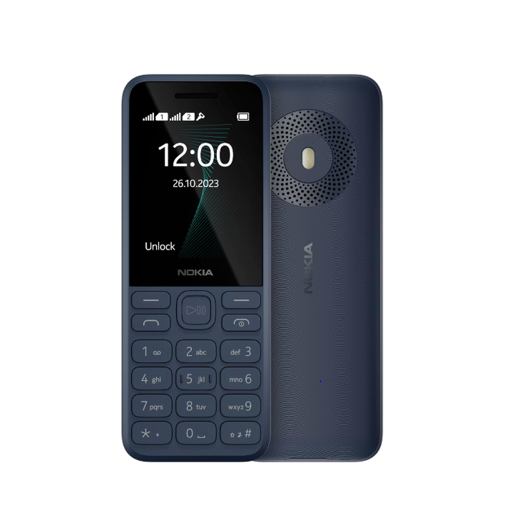 Телефон Nokia 130 Dual Sim (TA-1576) темно-синий