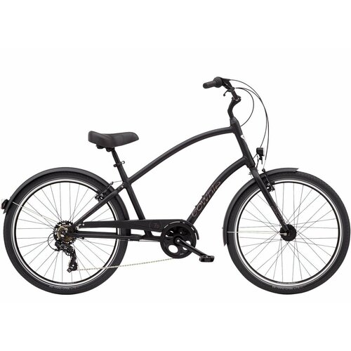 Велосипед городской круизер Electra Townie Original 7D EQ Step Over Tall Matte Black 8500000₽