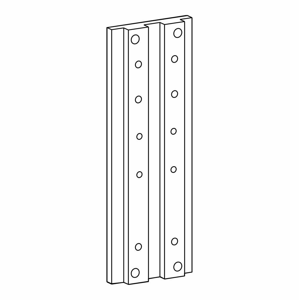 Ergotron 31-018-182,-34"(85см.) Настенный рельс с комплектом брекетов для монтажа 97-091