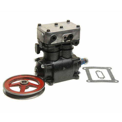 AIKE АМ3509012-161 Компрессор МАЗ урал дв ЯМЗ 2 цилиндровый жид охлаж шкив 172мм 210лмин айк-мото 32978₽