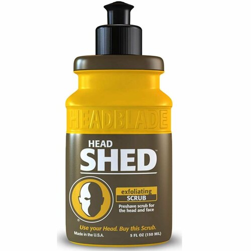 HeadBlade HeadShed Exfoliating Preshave Scrub - Скраб для кожи головы и лица перед бритьем 150 мл