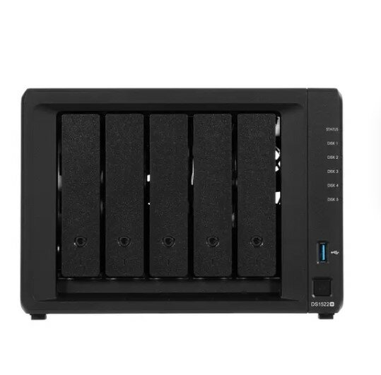 Сетевой накопитель Synology 5x3.5”/2.5" SATA, 2xNVMe, 2xUSB3.2Gen1, 2xeSATA, 4xUTP Gigabit, без HDD - фото №14