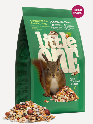 Изображение товара Корм Little One для белок и бурундуков 400г