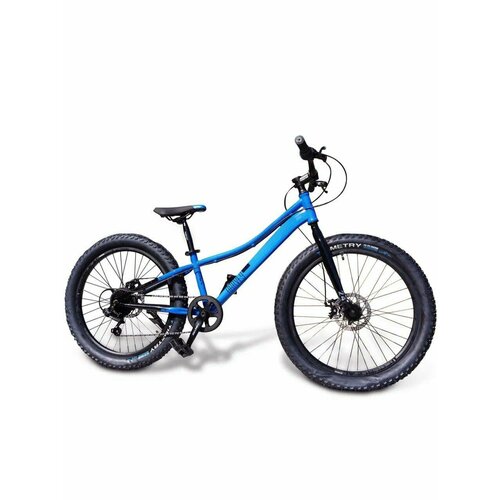 Велосипед фэтбайк Fatbike Time Try TT274/7s 24 Рама 12 Спортивный Взрослый Детский Подростковый, синий велосипед фэтбайк fatbike time try tt089 9s 26 алюминиевая рама 17 спортивный вездеход унисекс синий