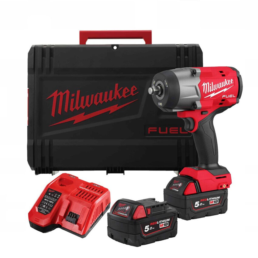 Аккумуляторный гайковерт Milwaukee M18 FHIW2F12-502X 4933492783