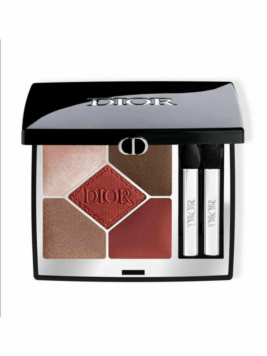 Палетка теней Dior Diorshow 5 Couleurs 673 red tartan 7г