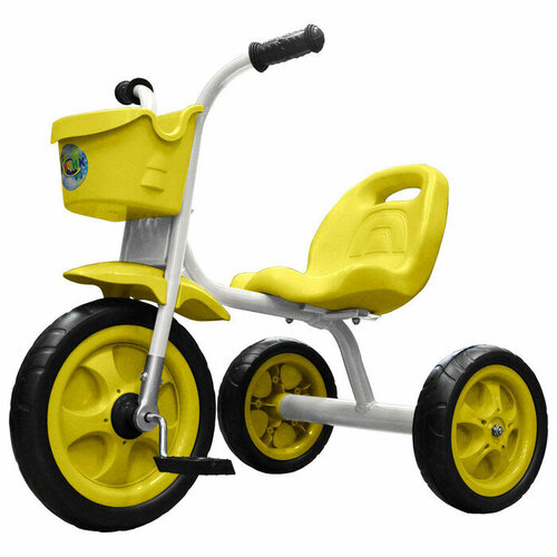 Велосипед трёхколёсный Лучик trike 4, цвет жёлтый