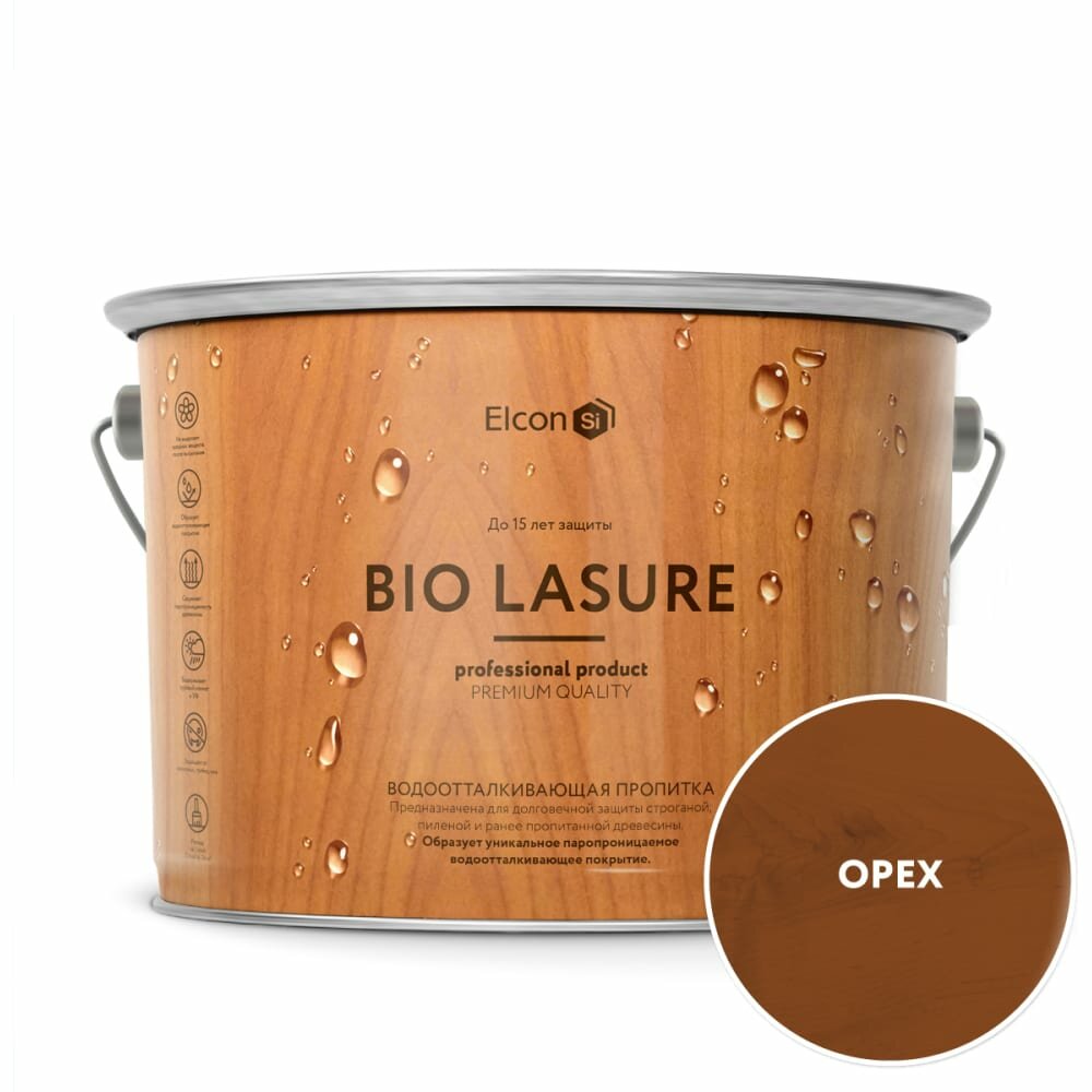 Водоотталкивающая пропитка для дерева Elcon Bio Lasure