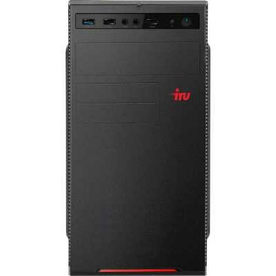 Компьютер iRU Home 310H5SE 1788608 (Intel Core i3 10105, 3.7 GHz - 4.4 GHz, 8192 Mb, 240 Gb SSD, DVD нет, Intel UHD 630, 400W, DOS, черный, 6.5 кг, 1788608)