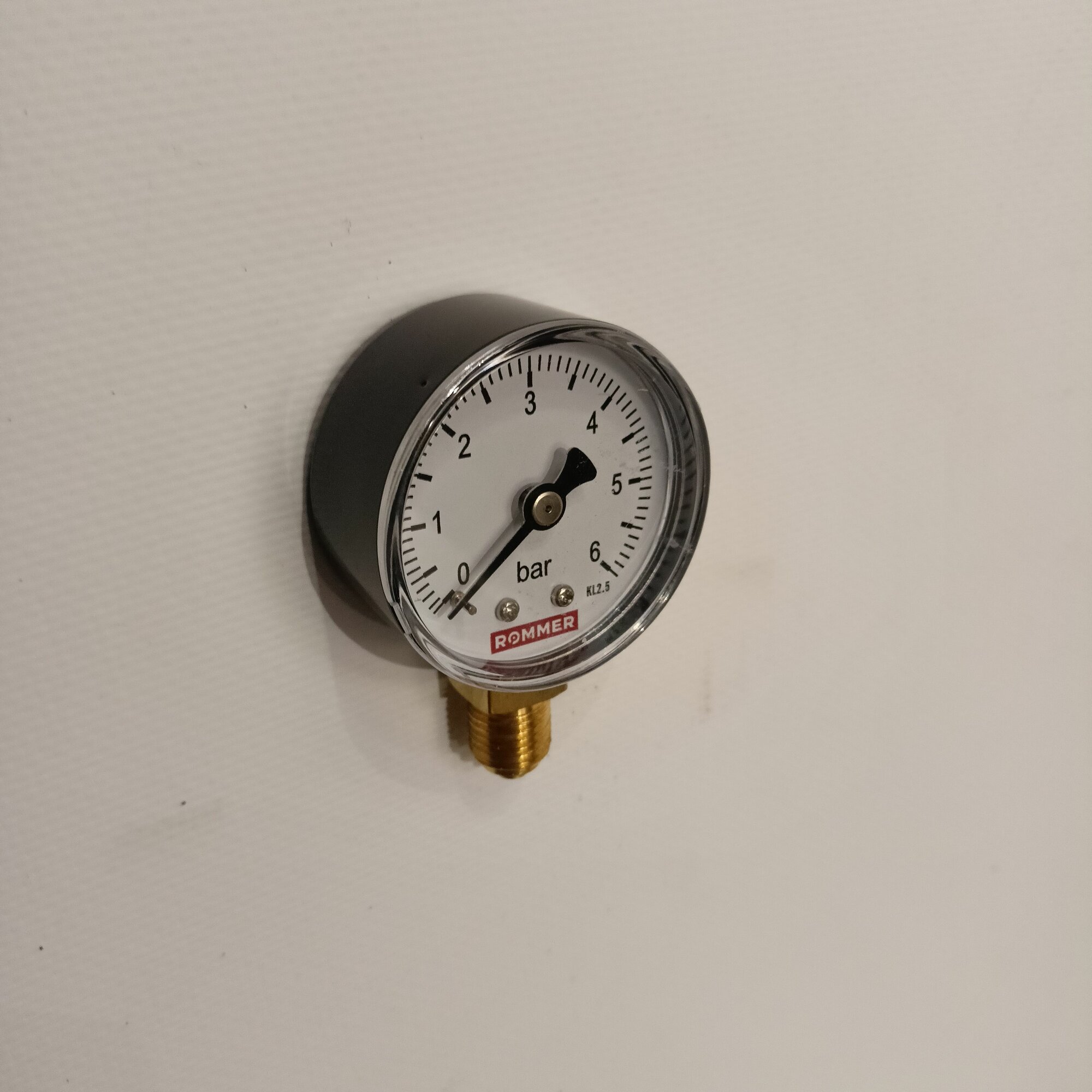 фото Манометр радиальный 1/4", ROMMER