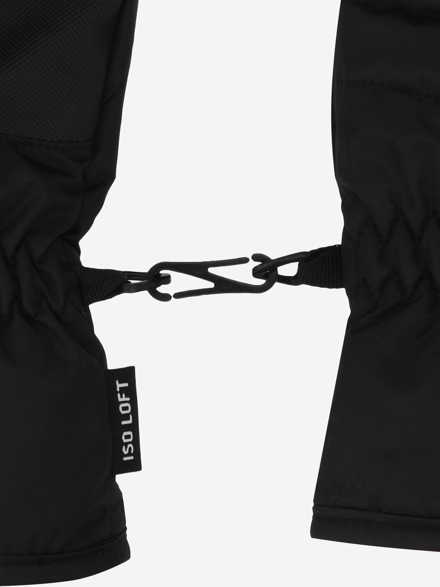 Перчатки GLISSADE для женщин, размер 8, черный — фото 1