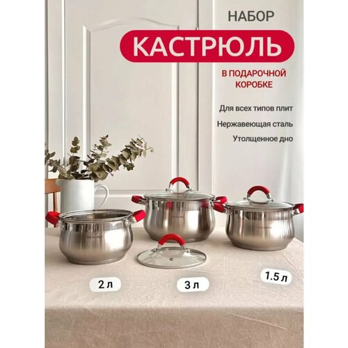 Набор кастрюль