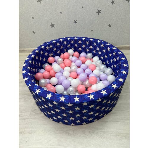 Детский сухой бассейн Boobo.kids 85х30 см с комплектом из 150 шаров.