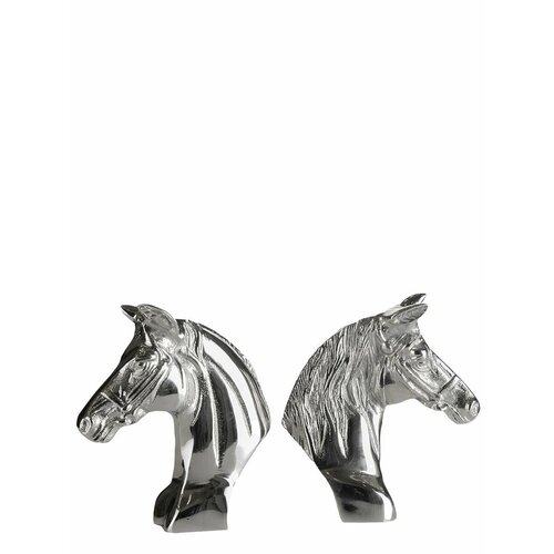 15332 Набор из 2-х металлических подставок для книг Лошади h 19 36х8 см 12089₽