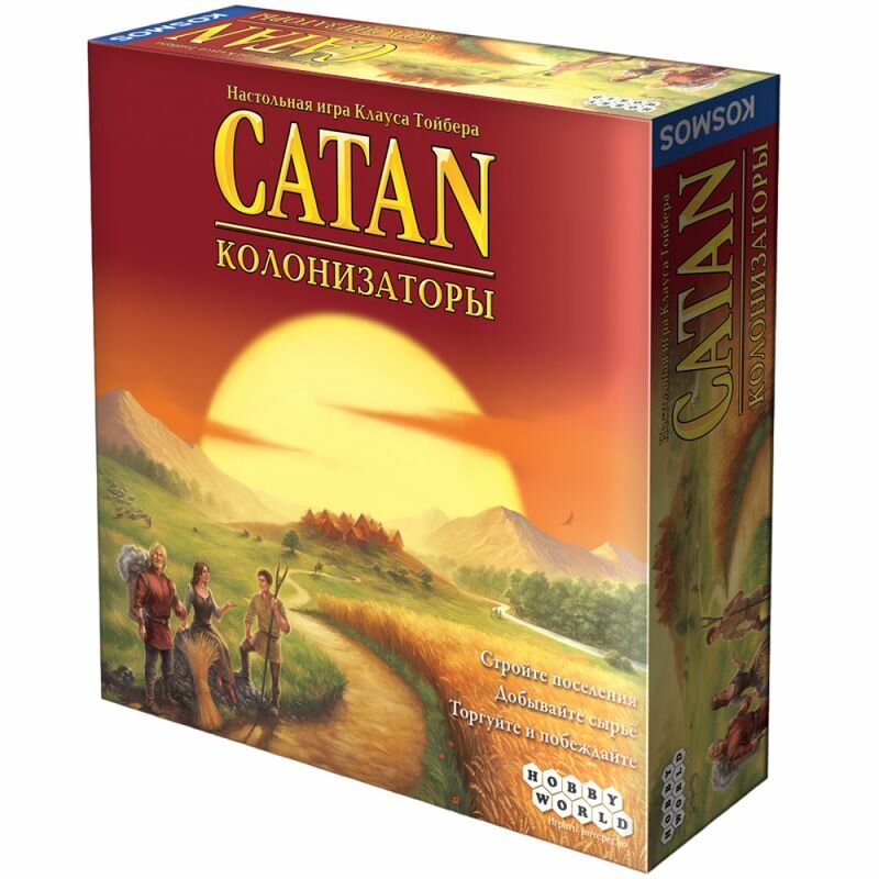 Настольная игра Hobby World Колонизаторы / Catan (2024)