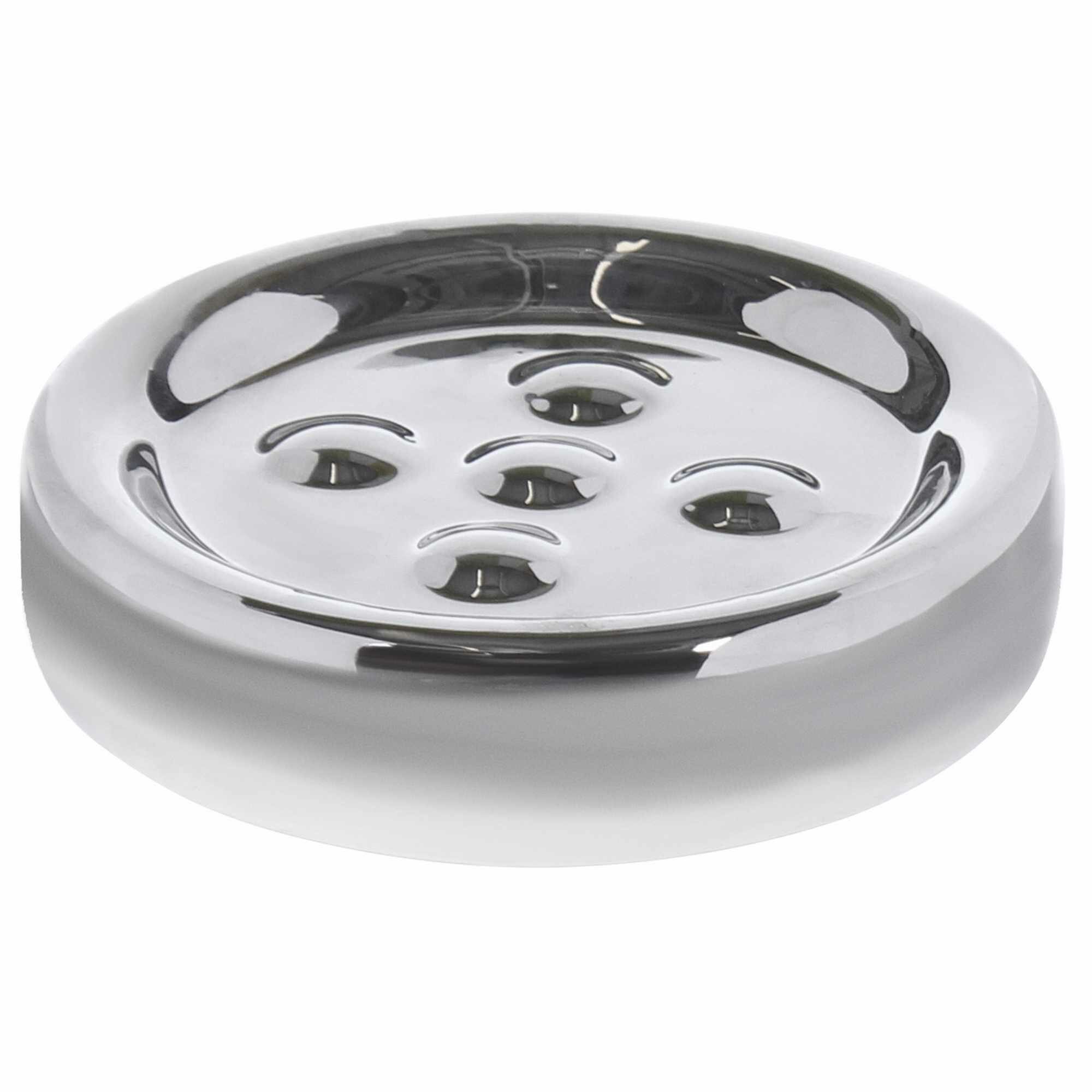 фото Мыльница настольная Sensea Essential керамика цвет хром