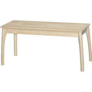 фото Скамья для прихожей Мебелик массив, каркас лак (П0005667)