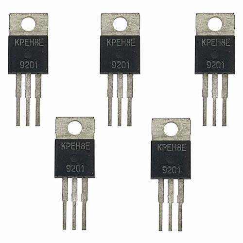 Микросхема КР142ЕН8Е, 5 штук / Аналоги: 142ЕН8Е, К142ЕН8Е, КРЕН8Е, КР142ЕН8В, КРЕН8В, uA7815 / Uст 15В