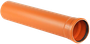 Канализационная труба ХЕМКОР наруж. НПВХ SN4 160х4.0х580 мм