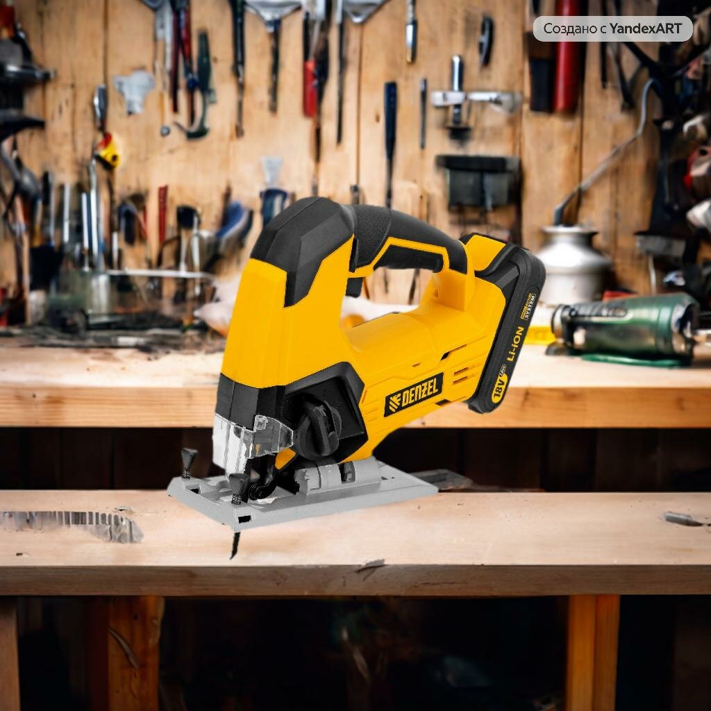 фото Лобзик аккумуляторный Denzel CJ-80 18В Li-Ion