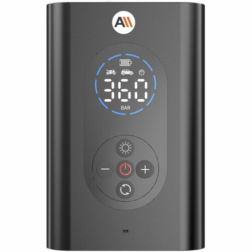 Компрессор автомобильный c функцией фонарика AVALONICA (AVA-AIR-001)