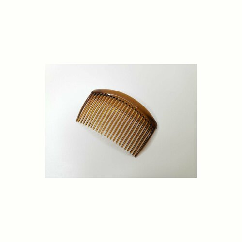 Гребень для волос пластиковый для фаты гребёнка гребешок 9 см коричневый 288₽