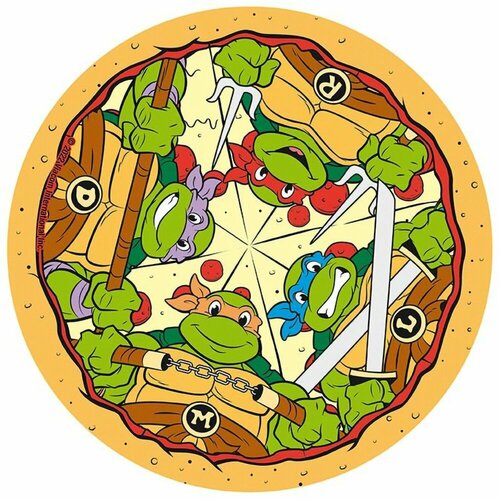 Коврик для мыши ABYStyle Teenage Mutant Ninja Turtles - Pizza ABYACC434 990₽