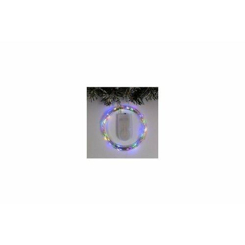 Luazon нить ROSA. IP20, 5 м, Н. С. LED-50-6V, CR2032*2, фиксинг, мульти 2433900