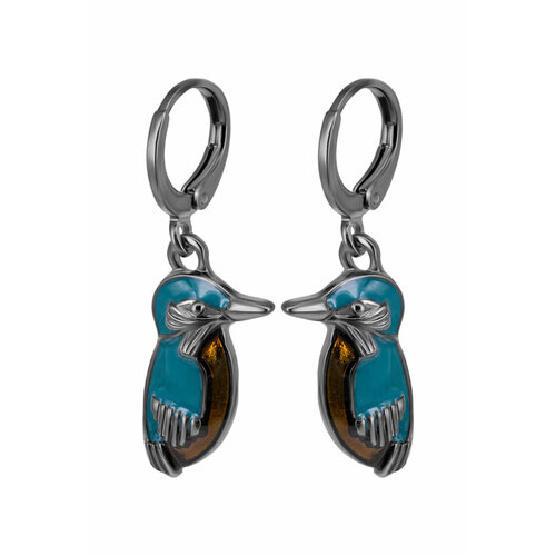Серьги OTOKODESIGN эмаль бирюзовый 323₽