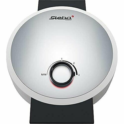 Вафельница Steba WE 16 на 5 вафель-сердцев диаметр 165 см выпечка с низким содержанием жира благодаря антипригарному покрытию постоянный контроль температуры оптимальное подрумянивание 1000 Вт 1566000₽