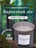 Свеча ароматическая с 3 фитилями, Бархатный лес