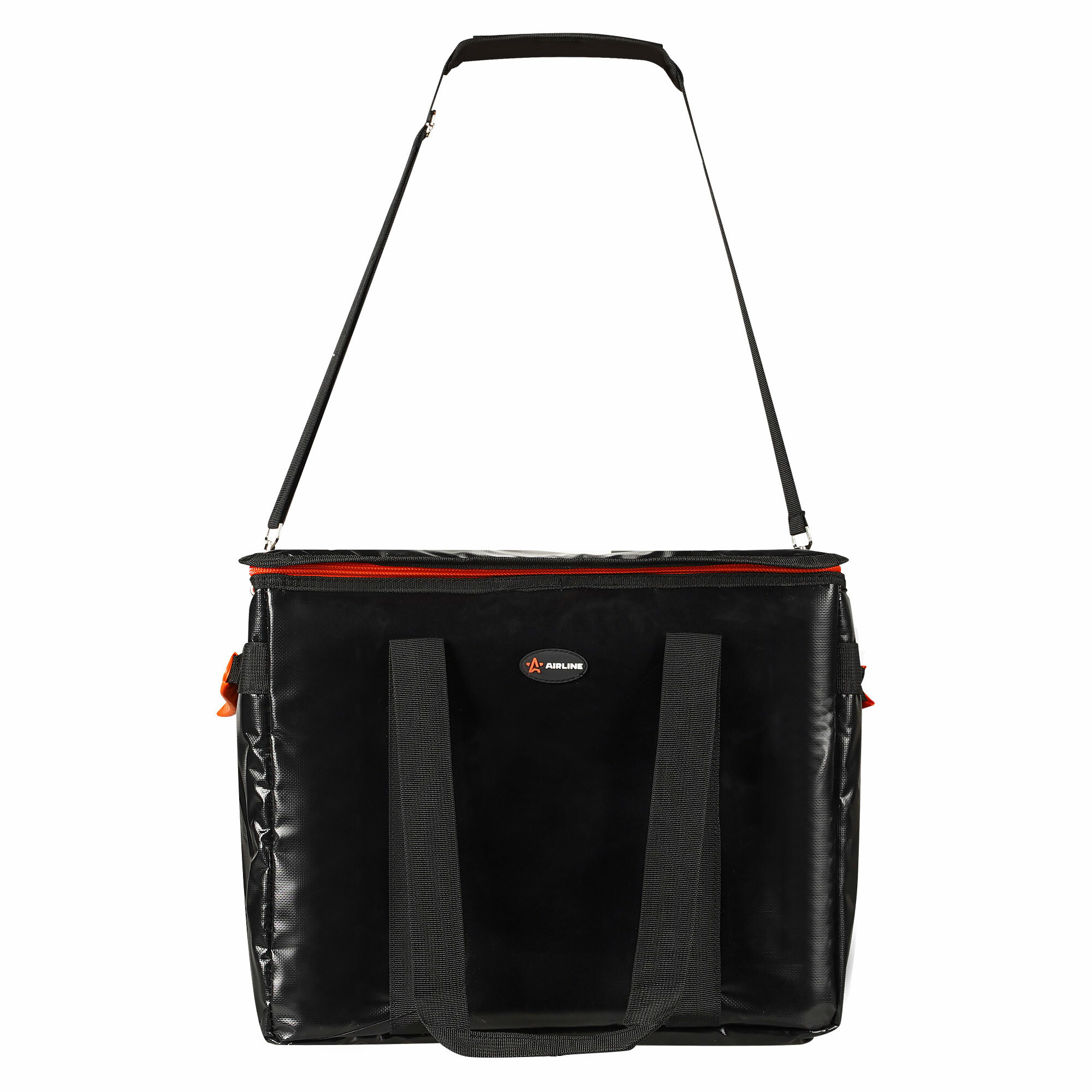 фото Сумка-холодильник (термосумка) "BIG SIZE", 65 л, 44*43*35см, вертикальная, черная ADCB027 AIRLINE