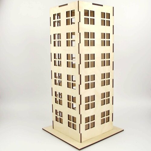 Деревянная заготовка для творчества и декорирования PlainBox Светильник дом