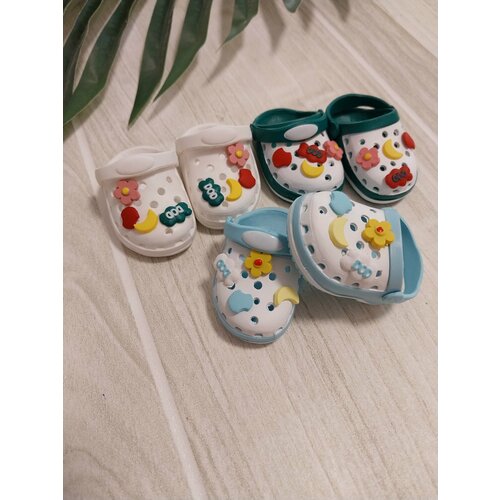 Обувь для кукол 5см кроксы кеды 3 пары бгз