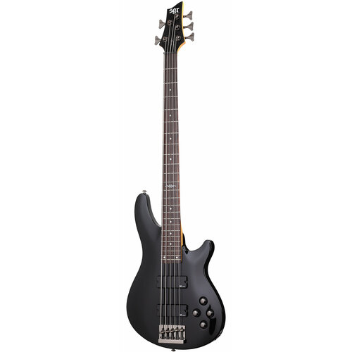 Бас-гитара Schecter SGR C-5 BASS BLK, 5-струнная, 24 лада, корпус Липа