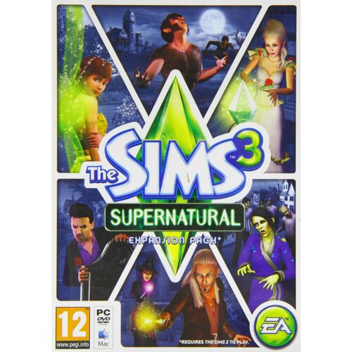 The Sims 3 Supernatural DLC ПК EA app Origin Весь мир 1649₽