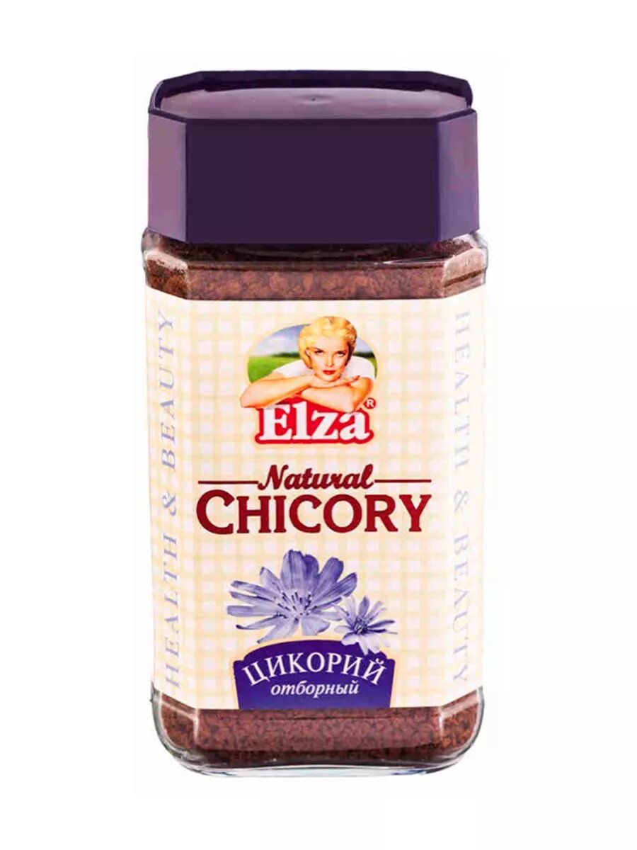 Натуральный растворимый цикорий ELZA "Natural Chicory" гранулированный, 100 г