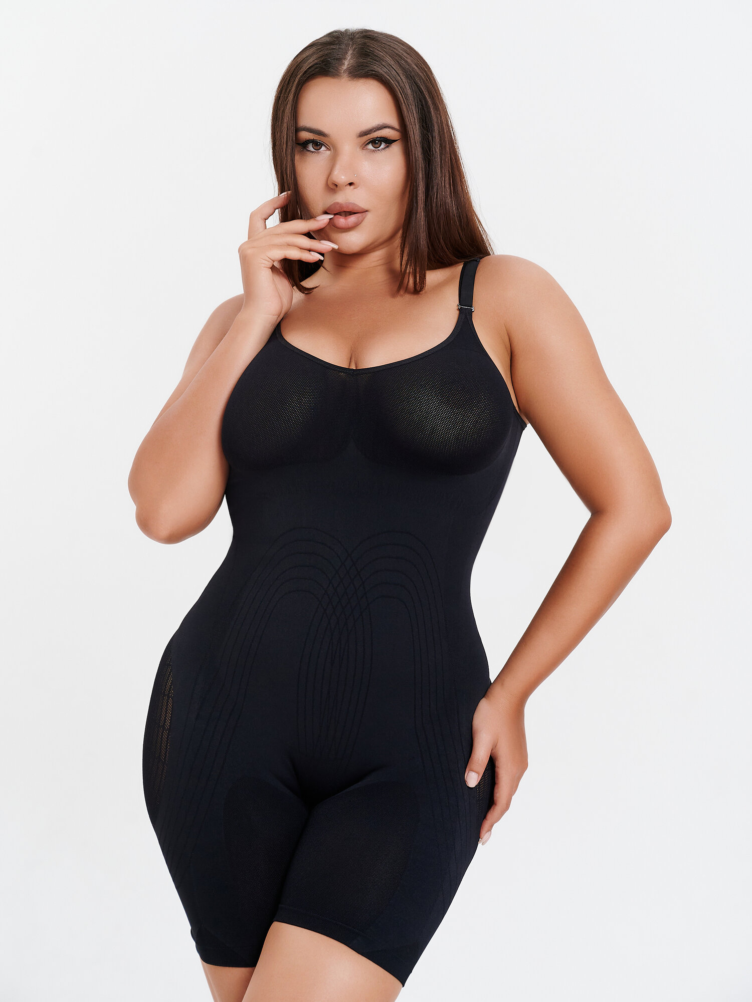 Изображение Боди BODY KULT Утягивающее с усиленной подтяжкой, размер XL-2XL, черный (black)
