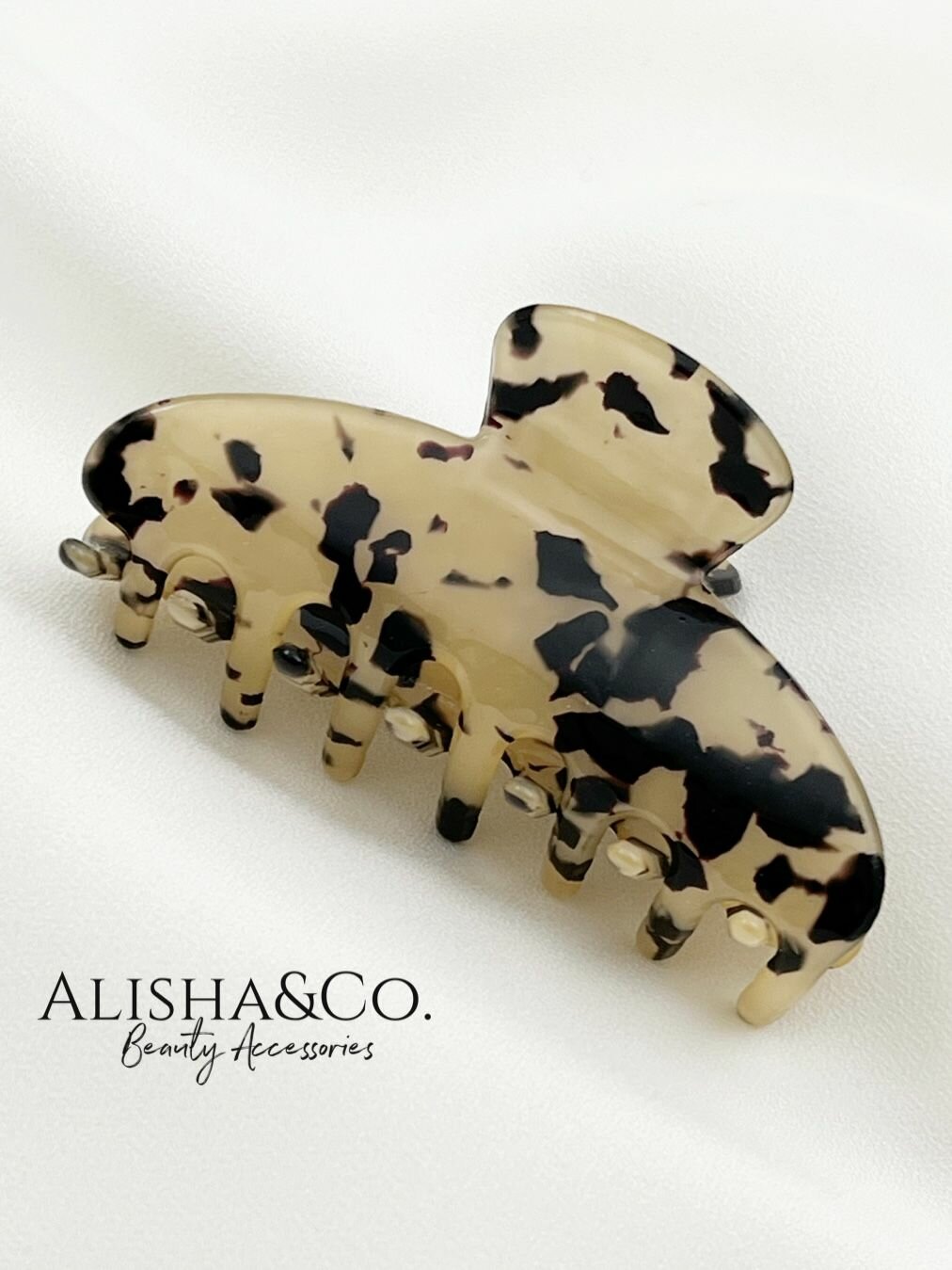 Крабик для волос Alisha&Co. Jolie средний 8 см в фирменном мешочке