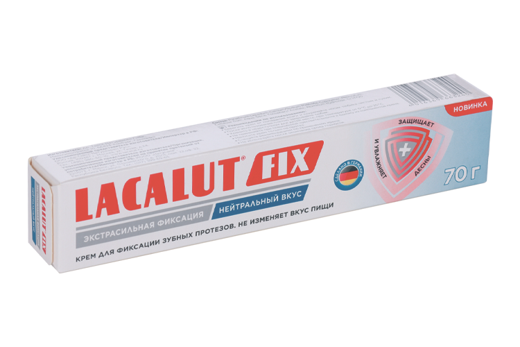Крем Лакалут Фикс д/зубных протезов нейтральный вкус