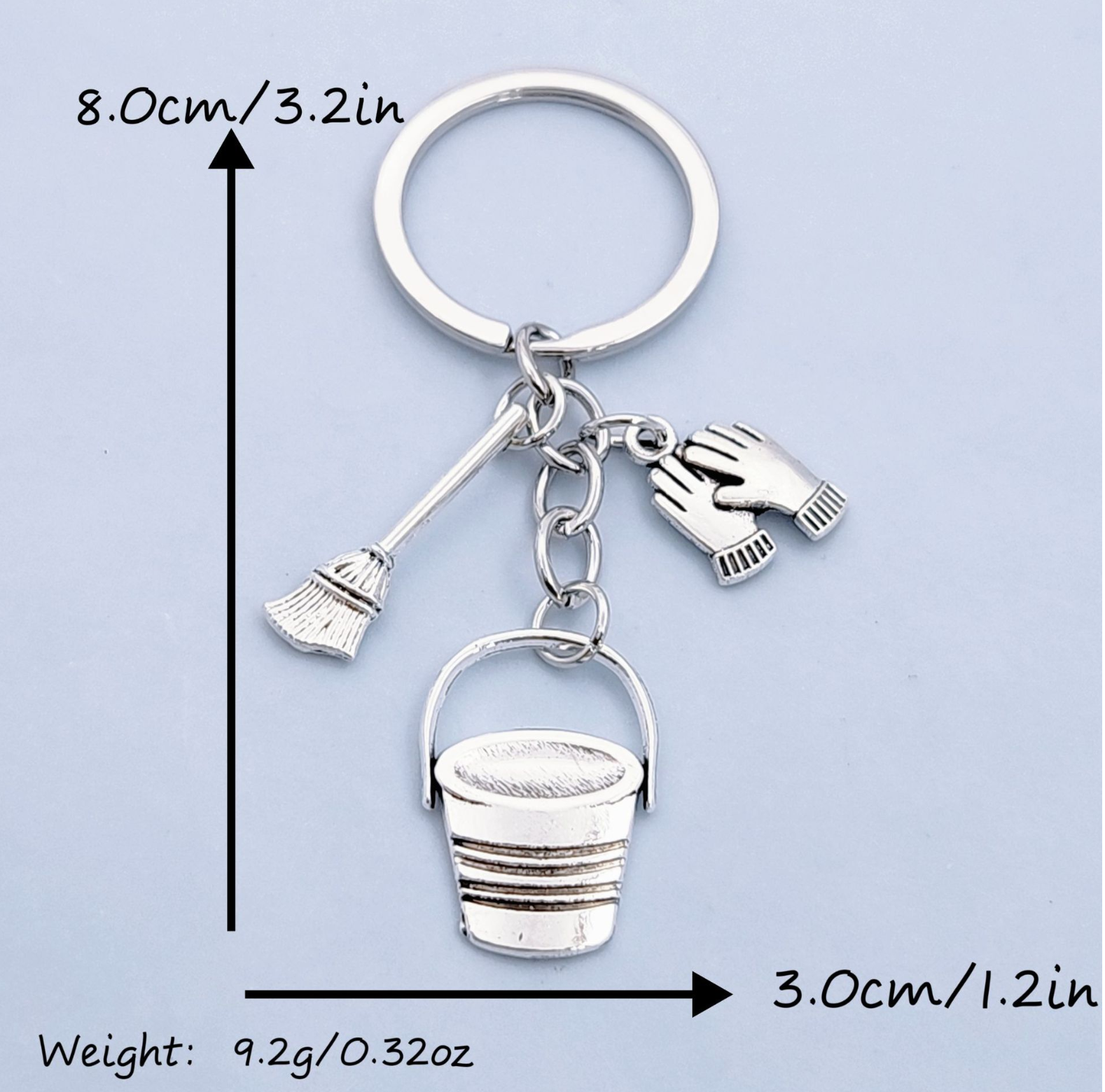 Брелок remove, серебристый — фото 1