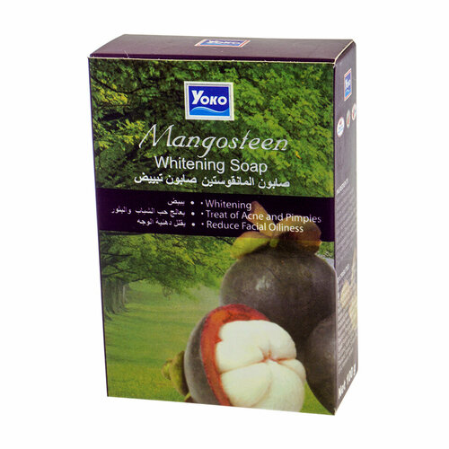 Натуральное косметическое мыло Yoko Mangosteen с экстрактом мангостина 100 гр 270₽
