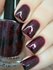Grattol Color Nail Polish Ruby Star - Лак для ногтей Бордовый с г...